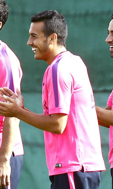 Suarez relieved to be training with Barcelona teammates